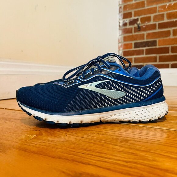 Brooks Women's Ghost 12 Running Shoes Navy/Stellar/White, Size 11 - Picture 6 of 16